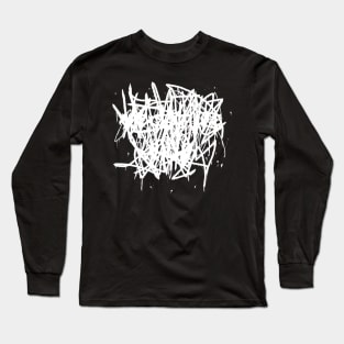 Negative Øhio Unreadable Brutal Logo Long Sleeve T-Shirt